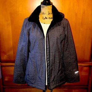 Free Country Women waterproof grey jacket medium